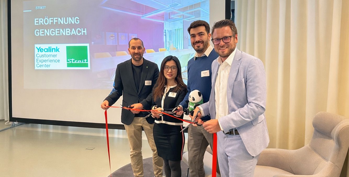STREIT und Yealink eröffnen das CEC in Gengenbach