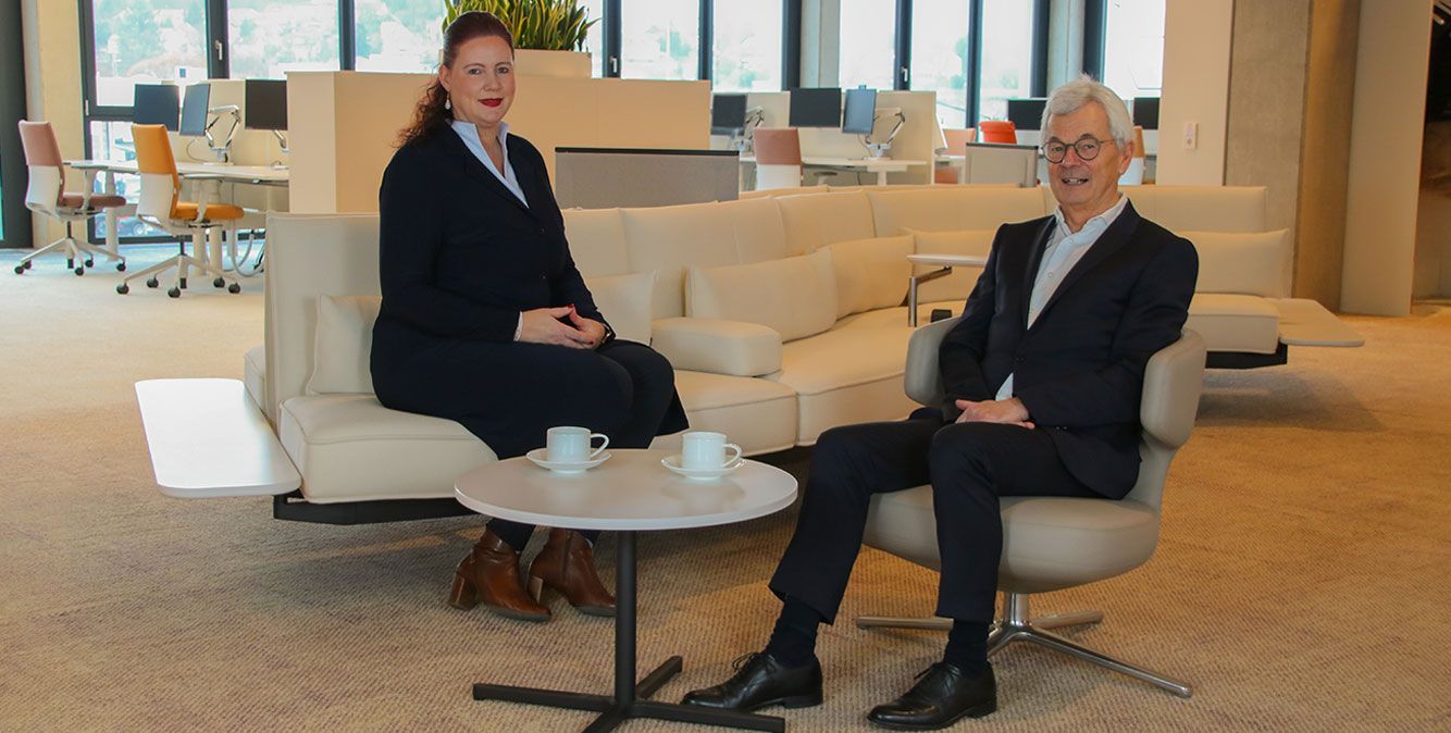 Daniela Isfort und Rudolf Bischler