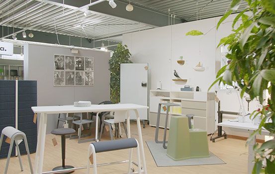 Büroeinrichtung Ausstellung bei Betz Bürowelt in Tübingen