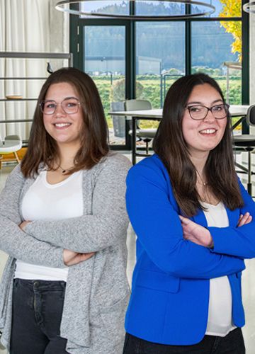 Lana Berger & Franziska Fautz, Projektmanagerinnen für Kanban-Lösungen
