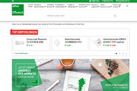 Webshop von STREIT office