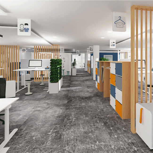 Moderne New Work Arbeitswelt