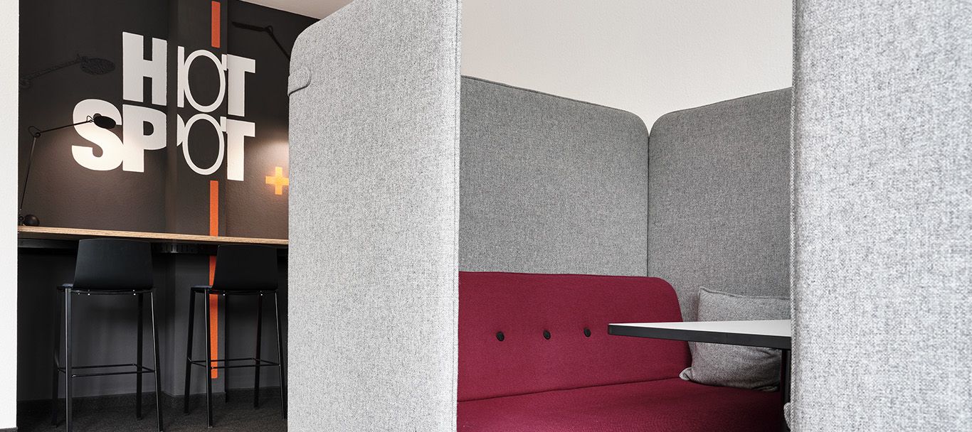 Moderne New Work Arbeitswelt von h+h