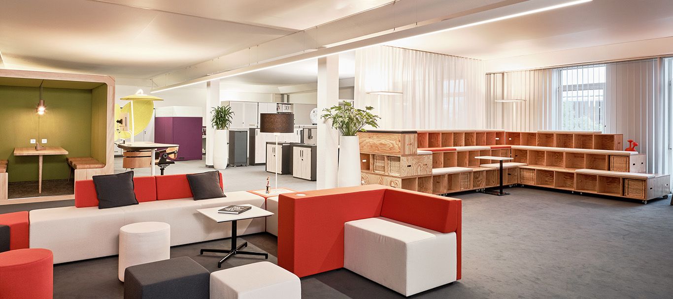 Moderne New Work Arbeitswelt von h+h